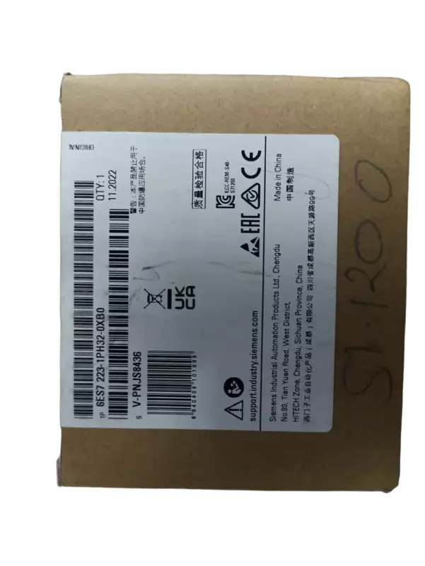 Siemens SIMATIC S7-1200 SM 1223 Digital I/O Module 16DI/16DO Relay (6ES7223-1PH32-0XB0)