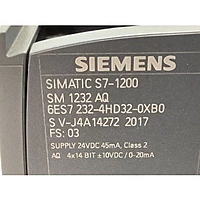 Siemens SIMATIC S7-1200 G1 Analog Output Modules SM 1232