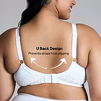 Nykd By Nykaa Everyday Cotton M-Frame Bounce Control Non-Padded Non-Wired Bra NYB101