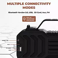 Lapcare Go Beat II (LBS‑666): 14 W RMS portable Bluetooth speaker with dual‑diaphragm stereo sound, 10 hr battery, TWS pairing, micro‑SD/FM/AUX support, hands‑free calling.