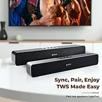Musi Bar 7 LSB-615 16W Portable Bluetooth Soundbar – Dynamic Drivers