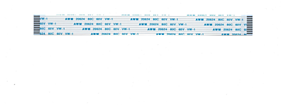 FFC Cable 1.25mm pitch 10 pin 150mm Type A