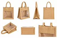 Jute Display Gift Bag
