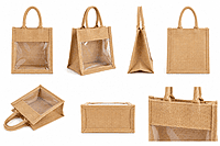 Jute Display Gift Bag