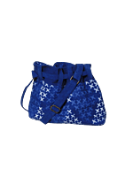 XO indigo bucket bag