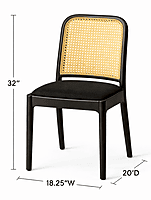 Nadia Natural Cane Dining Chair