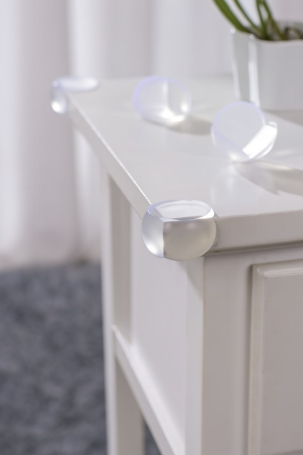 Baby Safety Corner Guards – Transparent Waterdrop Corner Protectors (Set of 4)