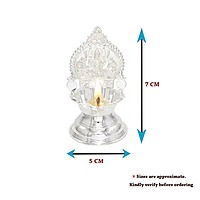 Silver Kamakshi Diya (48 grams)
