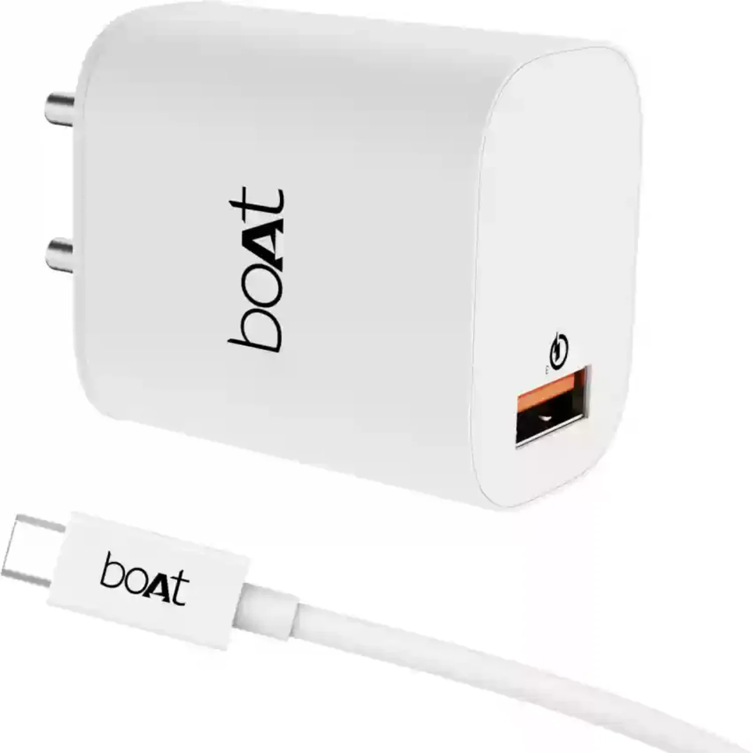 boAt WCD QC3A Charger with Type C Cable boAt WCD QC3A Charger with Type C Cable