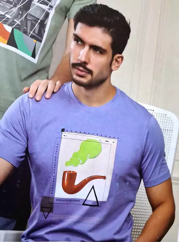 MEN'S ROUND NECK T-SHIRT