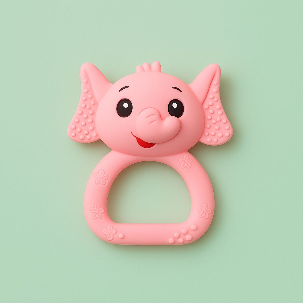 Safari - Silicone Teether and Rattle Safari - Silicone Teether and Rattle