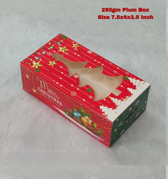 Xmas 250gm loaf box