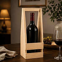 Wooden Wine Bottle Holder