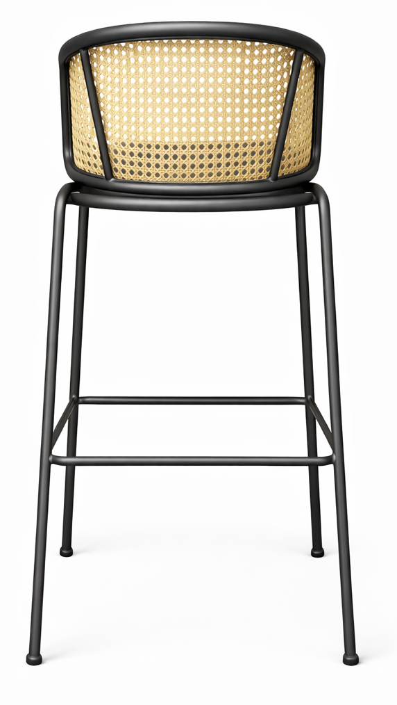 Cambridge Cane Back Bar Chair