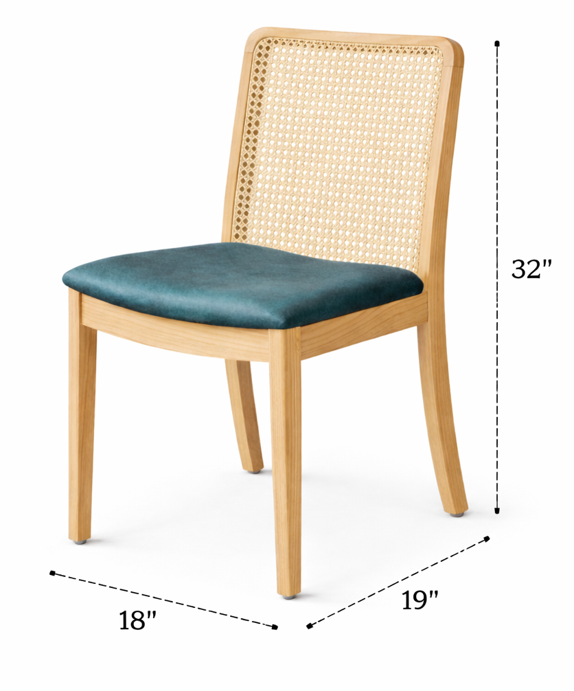 Kaishi Cane Back Dining Chair