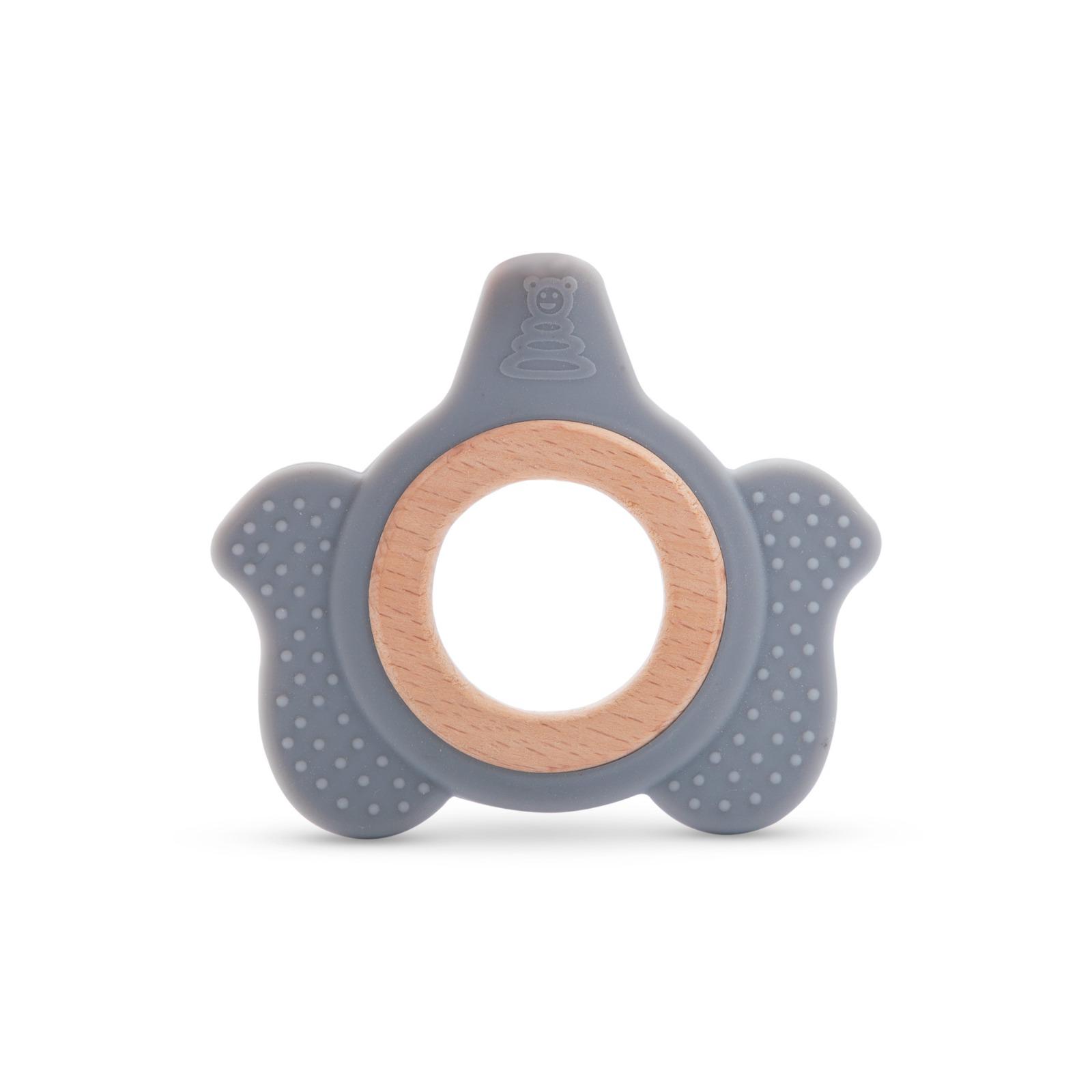 Elora Silicone & Wood Elephant Teether