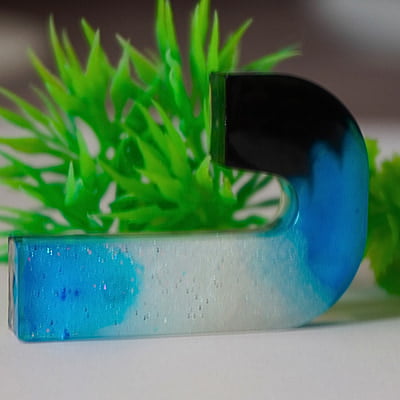 'J' BTS LETTER PHOTO KEYCHAIN(LKP00007)