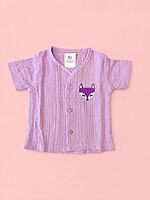 Muslin Co-Ord Set - Lilac Fox Muslin Co-Ord Set - Lilac Fox
