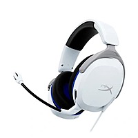 HyperX Cloud Stinger 2 Core White Headset – 40mm Driver | Over-Ear | PlayStation, PC