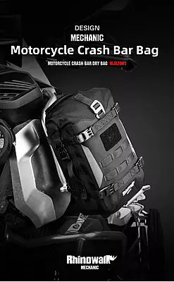 Rhinowalk Mechanic Series - 6L Waterproof Motorcycle Crash Bar Bag Rhinowalk Mechanic Series - 6L Waterproof Motorcycle Crash Bar Bag