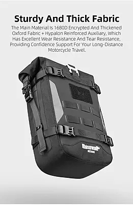 Rhinowalk Mechanic Series - 6L Waterproof Motorcycle Crash Bar Bag Rhinowalk Mechanic Series - 6L Waterproof Motorcycle Crash Bar Bag