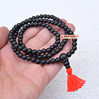 6MM Black Ebony Wood Karungali Mala 100% Original
