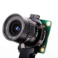 Official Raspberry Pi 6 mm Wide Angle Lens for Pi High Quality Camera