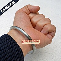 6mm Iron Sarbloh Round Punjabi Kada