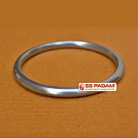 6mm Iron Sarbloh Round Punjabi Kada