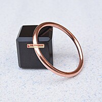 6mm Pure Solid Copper Kada for Men Women