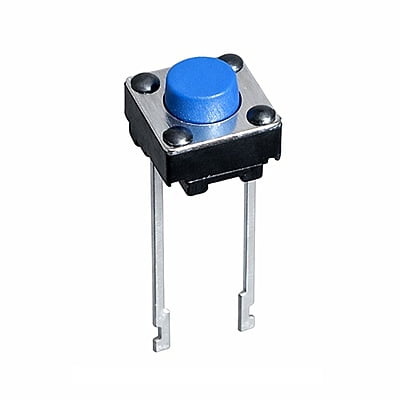 6x6x5 2pin Tactile Push Button Switch-5mm Blue