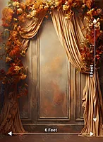 Orange Drape Floral (PRE-ORDER)