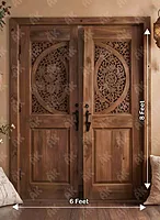 Cozy Wooden Doorway (PRE-ORDER)