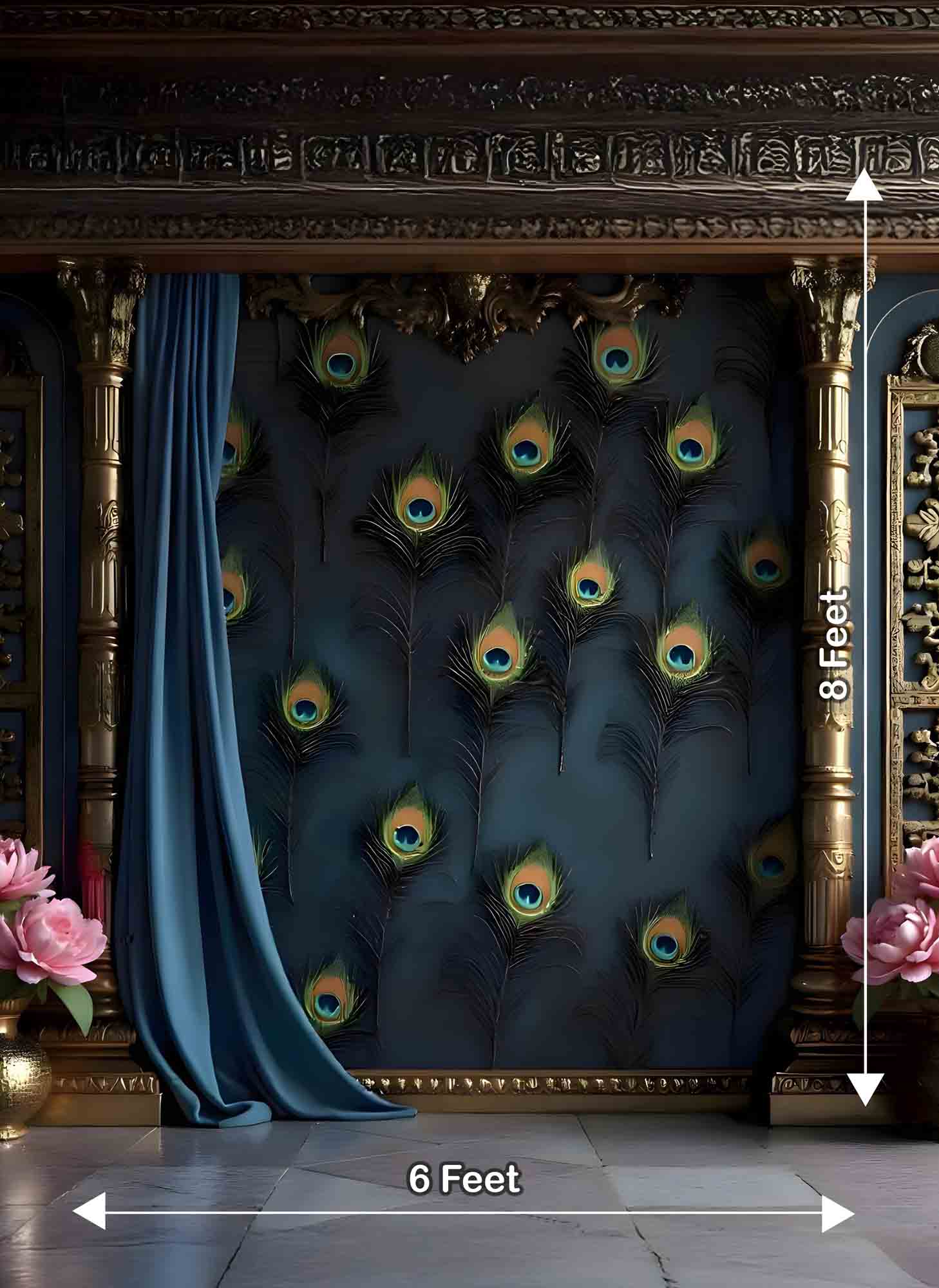 Regal Feather Wall Portrait (PRE-ORDER)