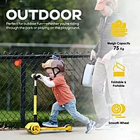 FreeWheel Kick Scooter (Yellow)