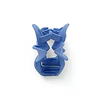 Blue Flower Hair Claw Clip - Jumbo Floral Hair Accessory