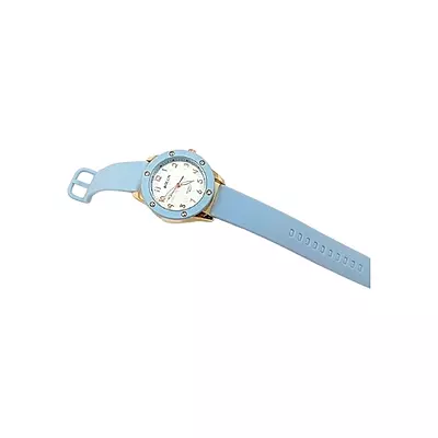 Sky Blue Minimalist Bolun Analog Watch - Soft Silicone Strap