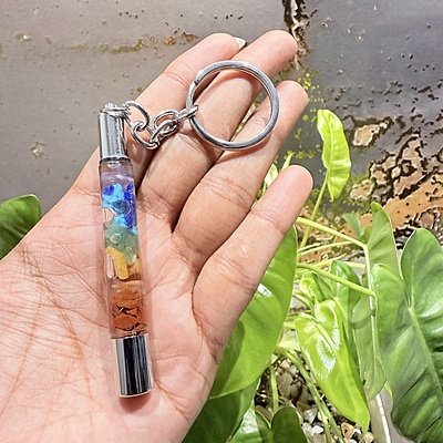 Seven Chakra Keychain Seven Chakra Keychain