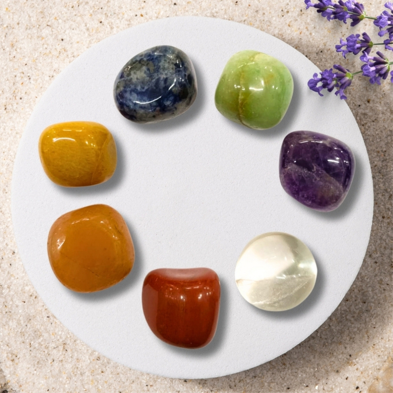 7 Chakra Tumble Set
