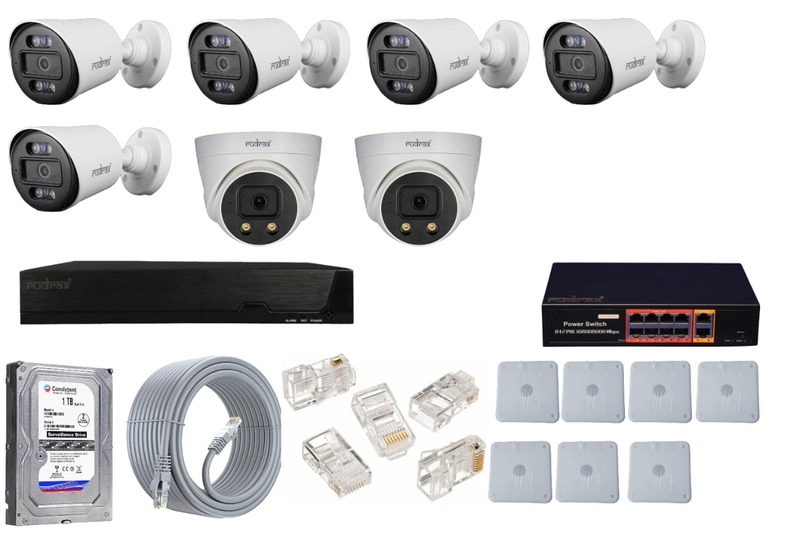 IP 7 CAMERA 4 MP SET