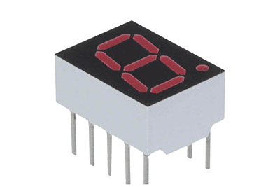 7 - Segment LED Display (Common Anode)