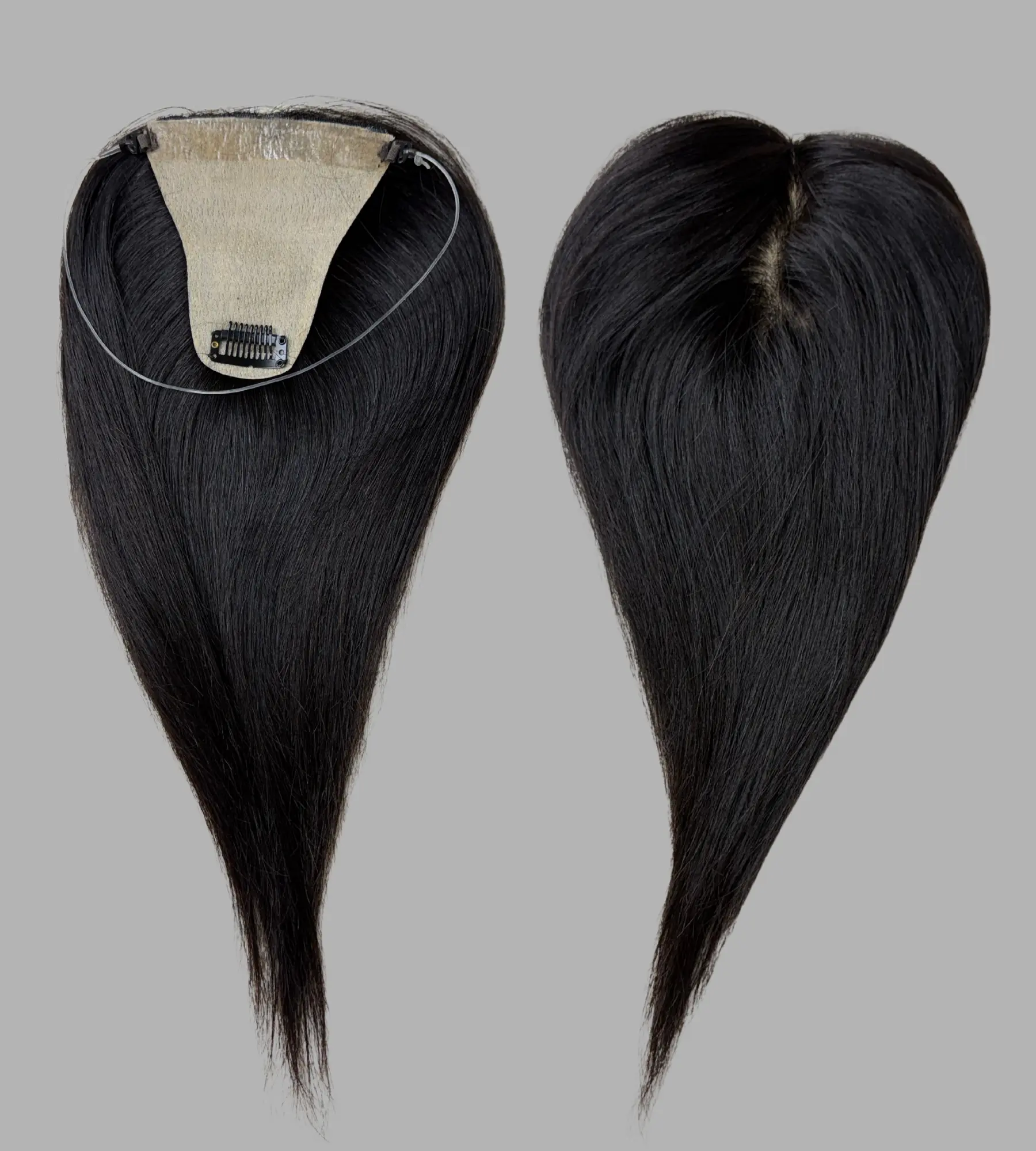 Secure Fit Hair Topper with Invisible String