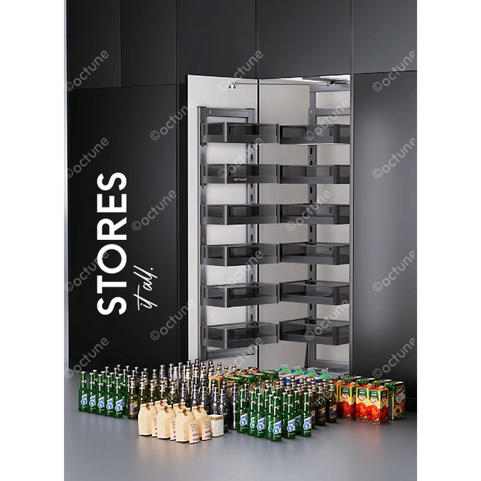 Octune Maxstore Glass Pantry Unit