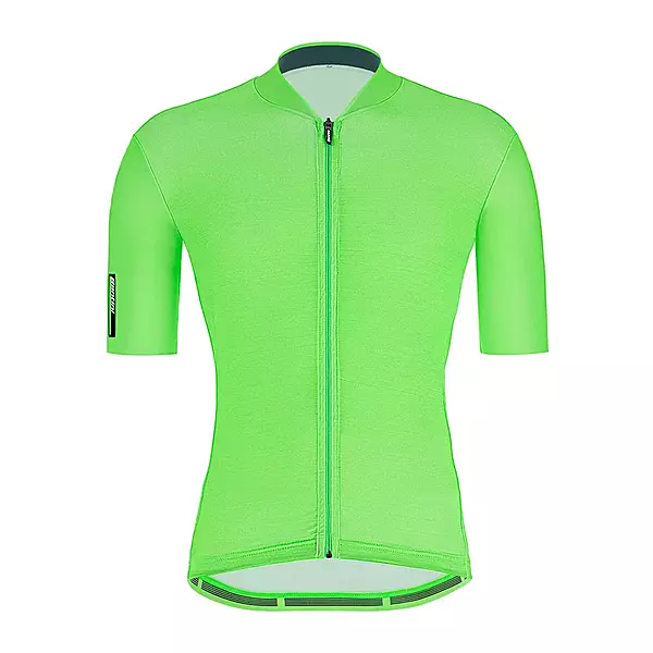 SANTINI COLORE JERSEY FLUO GREEN FS