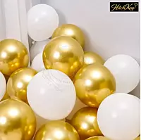 Chrome Gold Balloons - Pack of 20