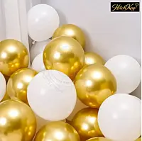 Chrome Gold Balloons - Pack of 40