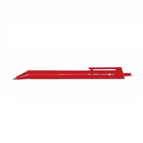Zero G Ballpoint Pen 15° 0.7 Red