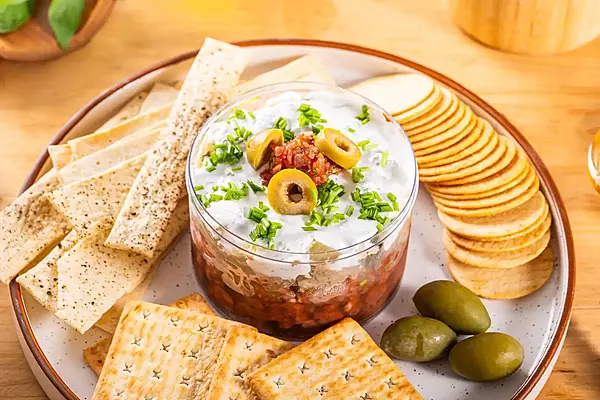 7 Layered Mexican Dip - Happy & Gai