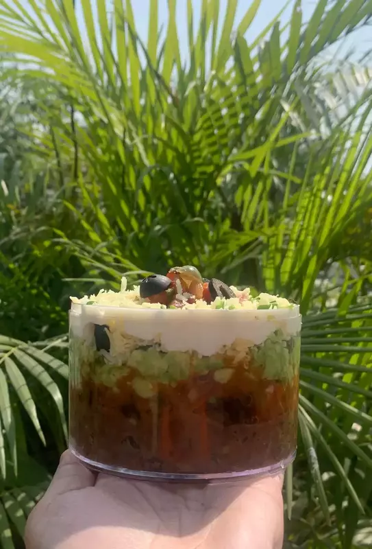 7 Layered Mexican Dip - Happy & Gai