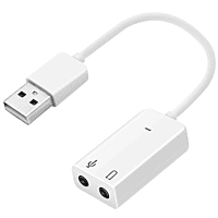 7.1 Channel 5Hv2 USB Sound Card With 3.5 mm Headphone and Microphone Socket Adapter with Mic 7.1 Channel 5Hv2 USB Sound Card With 3.5 mm Headphone and Microphone Socket Adapter with Mic